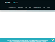 Tablet Screenshot of evermaps.com